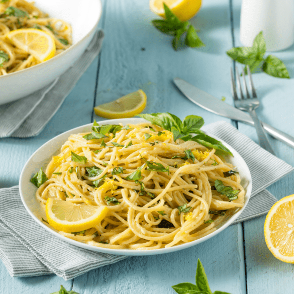 Lemon Basil Pasta