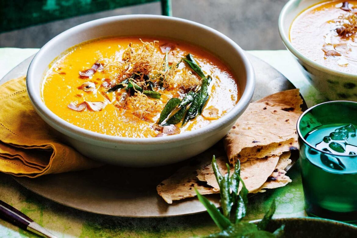 Spiced Carrot & Lentil Soup Recipe